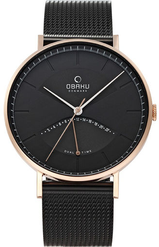 ساعت مچی مردانه اباکو Obaku اورجینال مدل V213GUVBMB