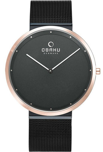 ساعت مچی مردانه اباکو Obaku اورجینال مدل V230GXMBMB