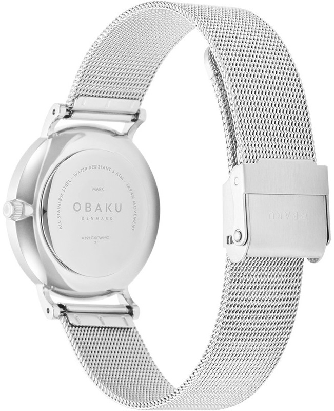 ساعت مچی مردانه اوباکو Obaku اورجینال مدل V197GXCWMC