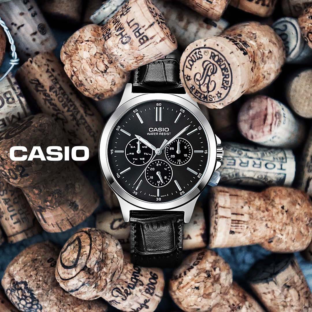 ساعت مچی مردانه کاسیو casio اورجینال مدل MTP-V300L-1AVDF