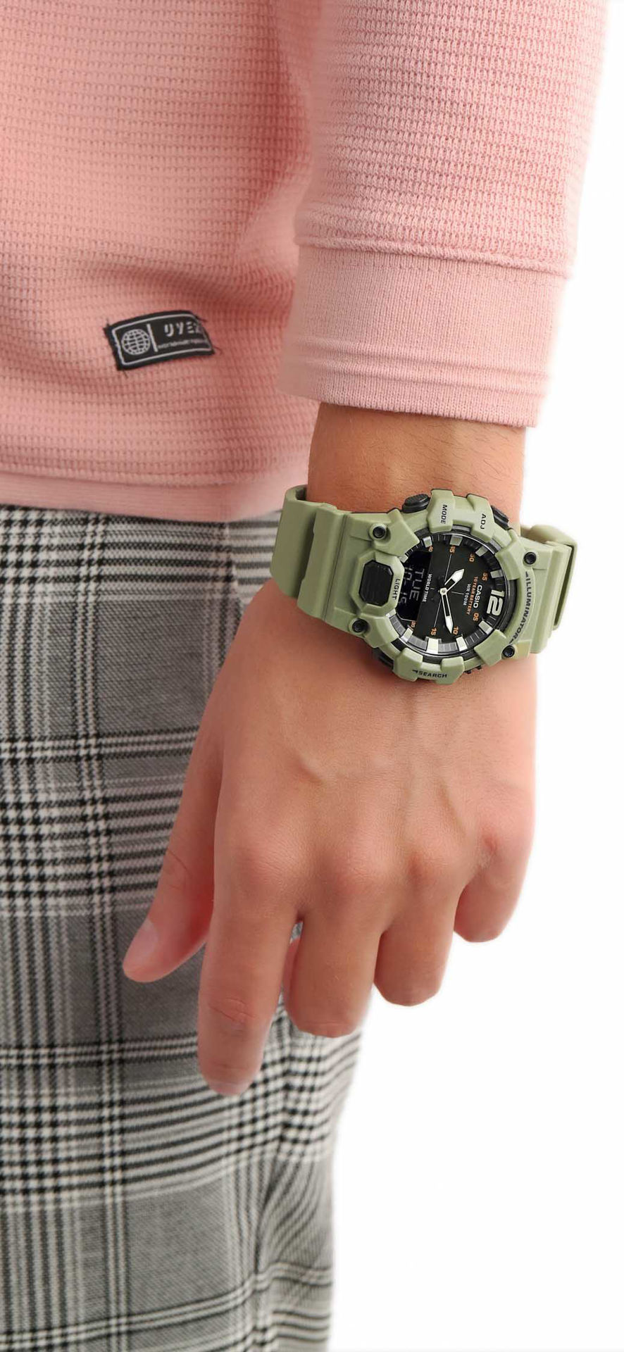 ساعت مچی مردانه کاسیو casio g-shock اورجینال مدل HDC-700-3A3VDF