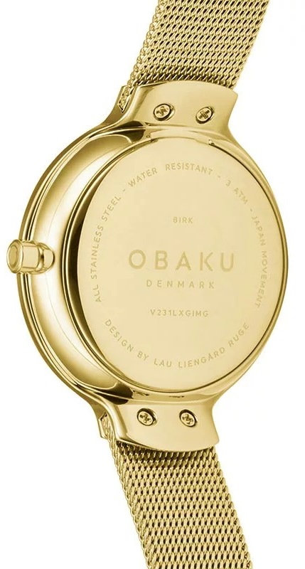ساعت مچی زنانه اوباکو Obaku اورجینال مدل  V231LXGIMG