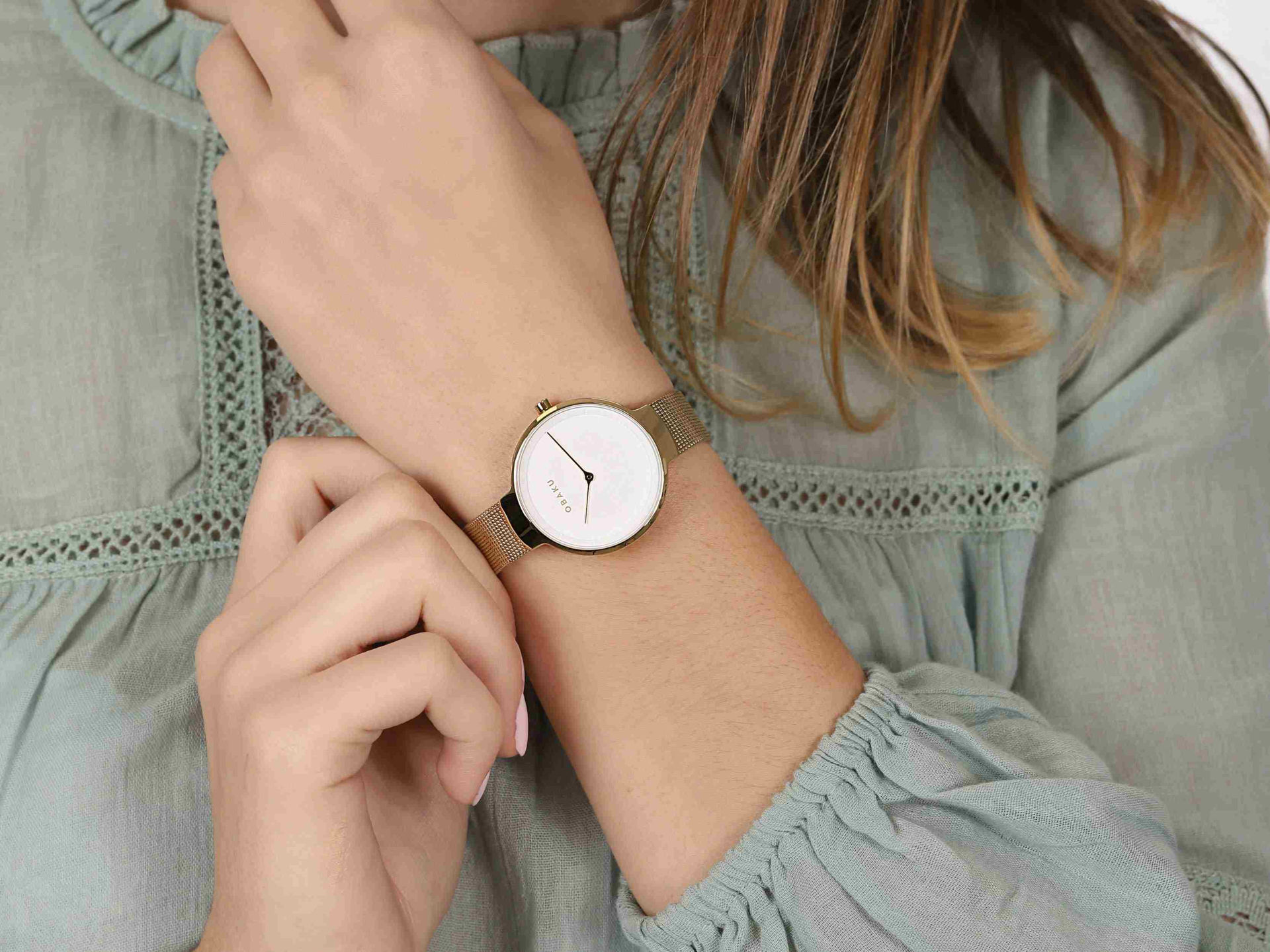 ساعت مچی زنانه اوباکو Obaku اورجینال مدل  V231LXGIMG