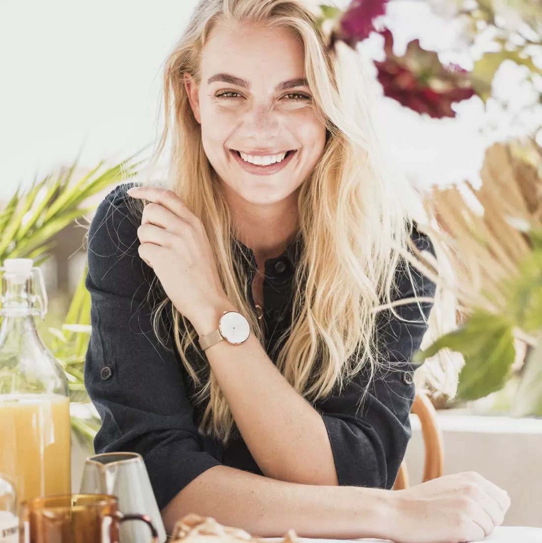 ساعت مچی زنانه اوباکو Obaku اورجینال مدل  V231LXGIMG