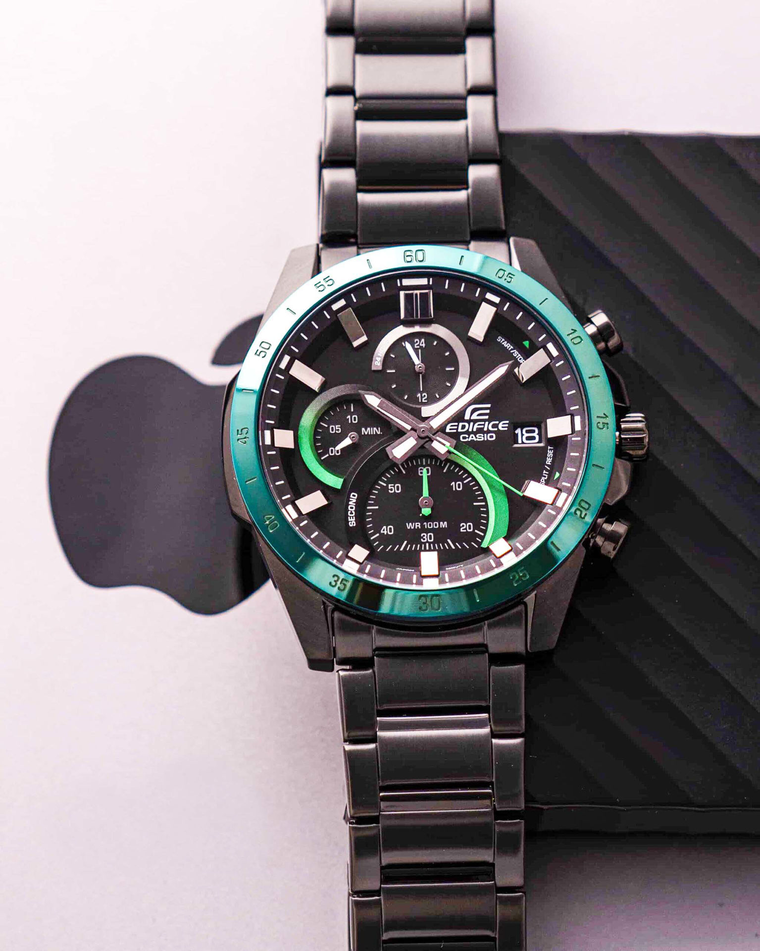 ساعت مچی مردانه کاسیو ادیفایس casio edifice اورجینال مدل EFR-571DC-1AVUDF