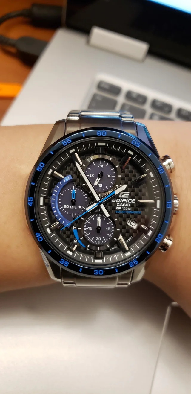 ساعت مچی مردانه کاسیو ادیفایس casio edifice اورجینال مدل EQS-900DB-2AVUDF