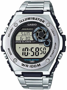 ساعت مچی مردانه کاسیو casio اورجینال مدل MWD-100HD-1AVDF