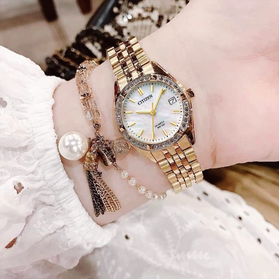 ساعت مچی زنانه سیتیزن citizen اورجینال مدل EU6062-50D