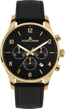 ساعت مچی مردانه ژاک لمنز jacques lemans اورجینال مدل 1-2126D*