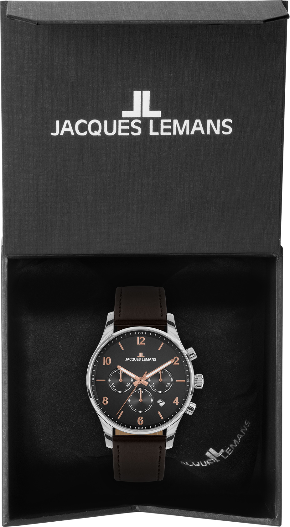 ساعت مچی مردانه ژاک لمنز jacques lemans اورجینال مدل 1-2126F*