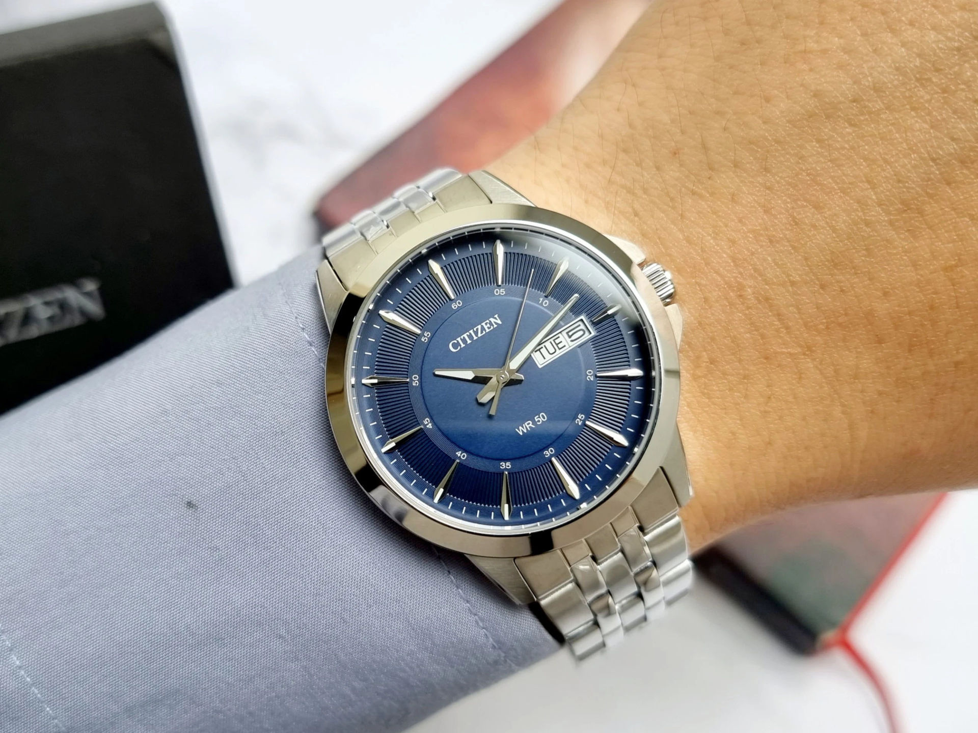 ساعت مچی مردانه سیتیزن citizen اورجینال مدل BF2011-51L