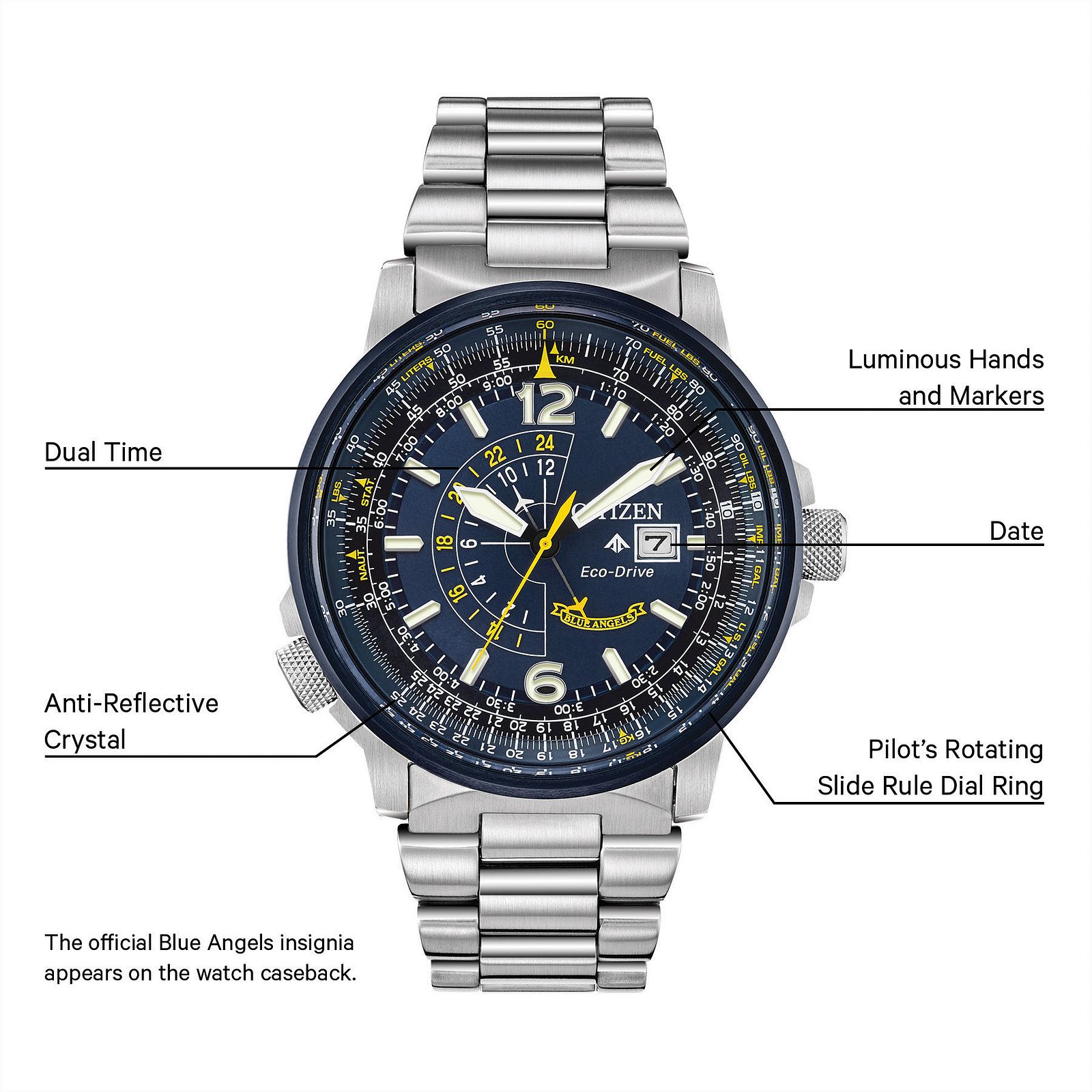 ساعت مچی مردانه سیتیزن citizen اورجینال مدل BJ7006-56L