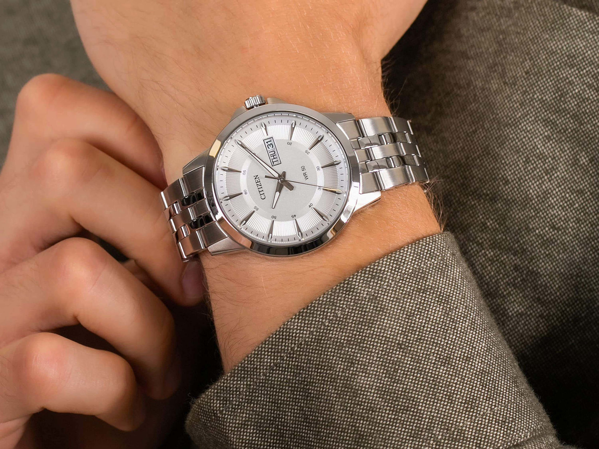 ساعت مچی مردانه سیتیزن citizen اورجینال مدل BF2011-51A