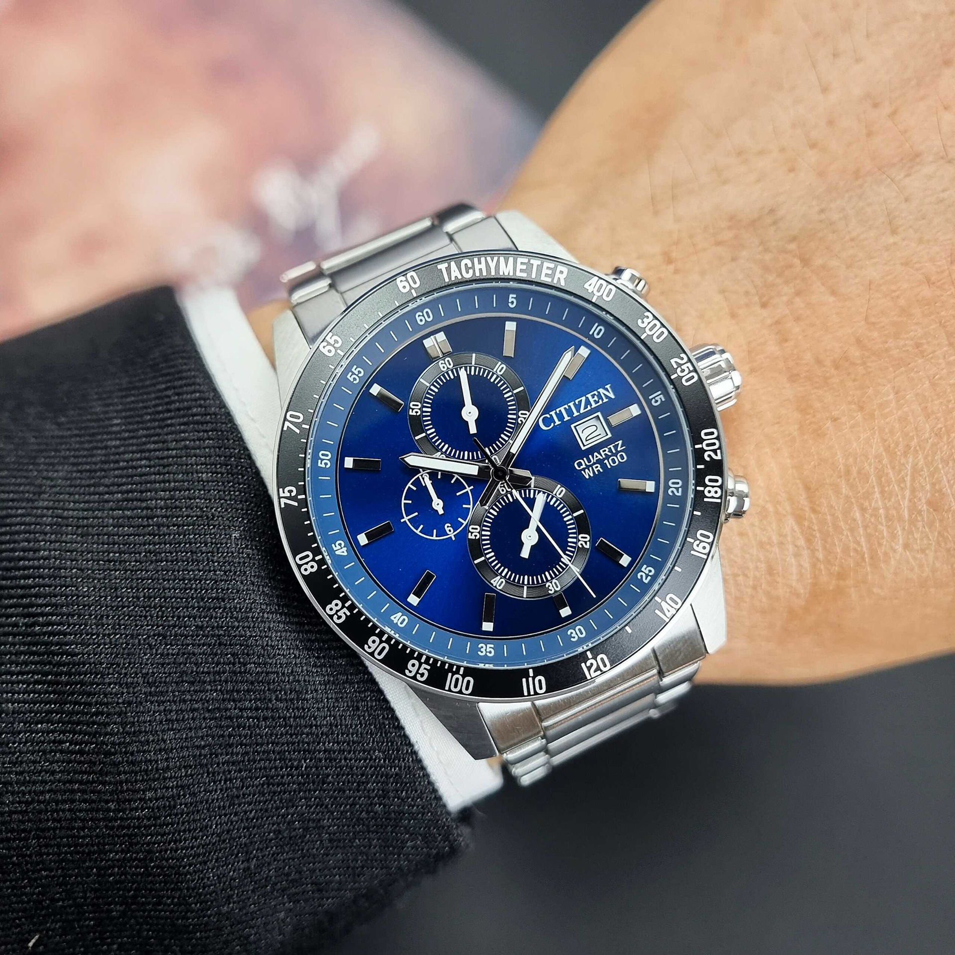 ساعت مچی مردانه سیتیزن citizen اورجینال مدل AN3600-59L