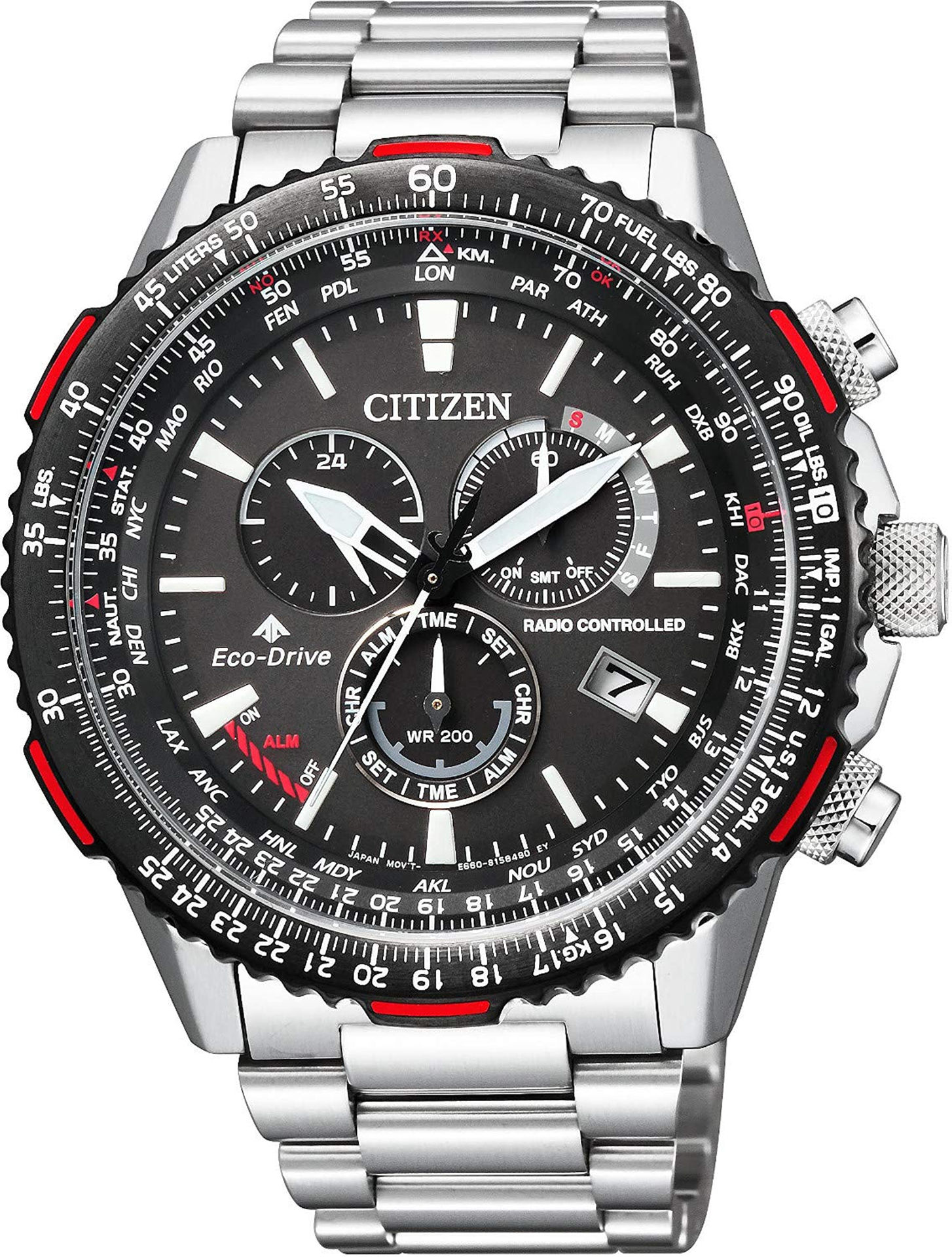 ساعت مچی مردانه سیتیزن citizen اورجینال مدل CB5001-57E