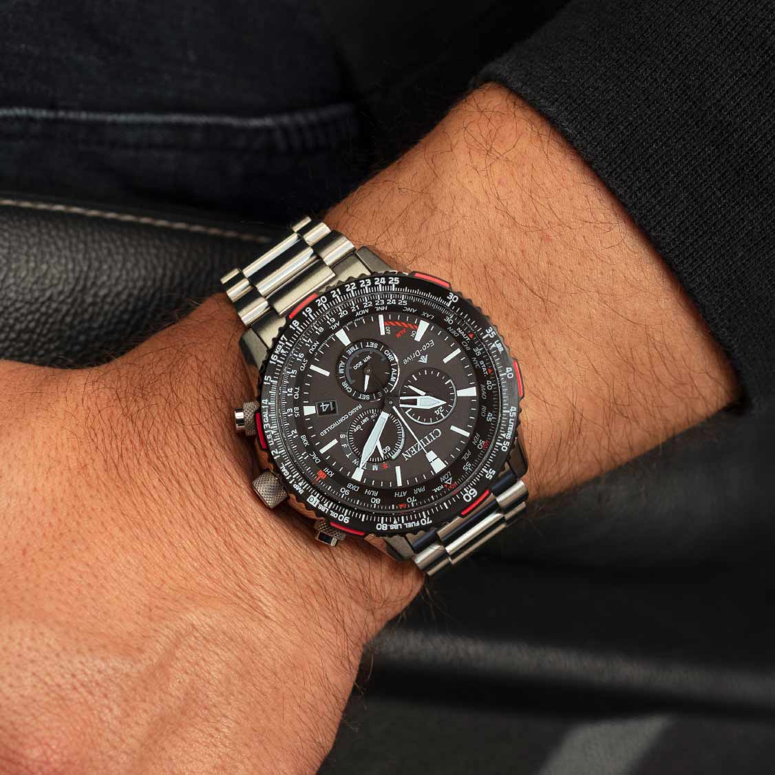 ساعت مچی مردانه سیتیزن citizen اورجینال مدل CB5001-57E