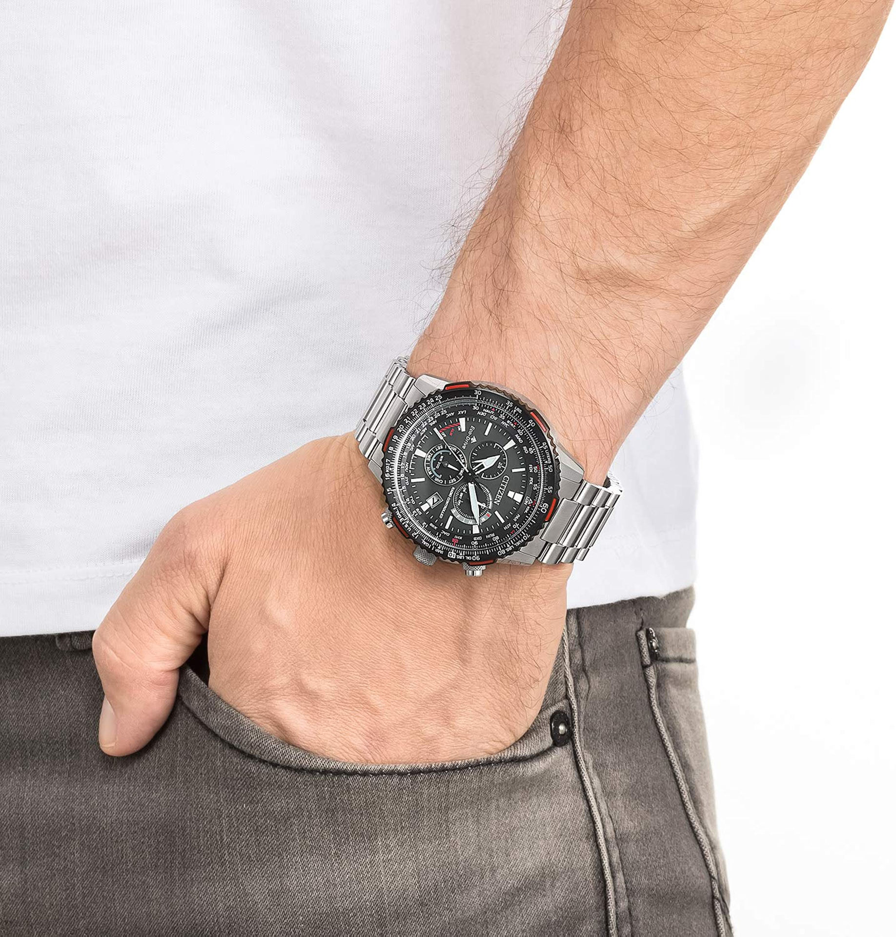 ساعت مچی مردانه سیتیزن citizen اورجینال مدل CB5001-57E