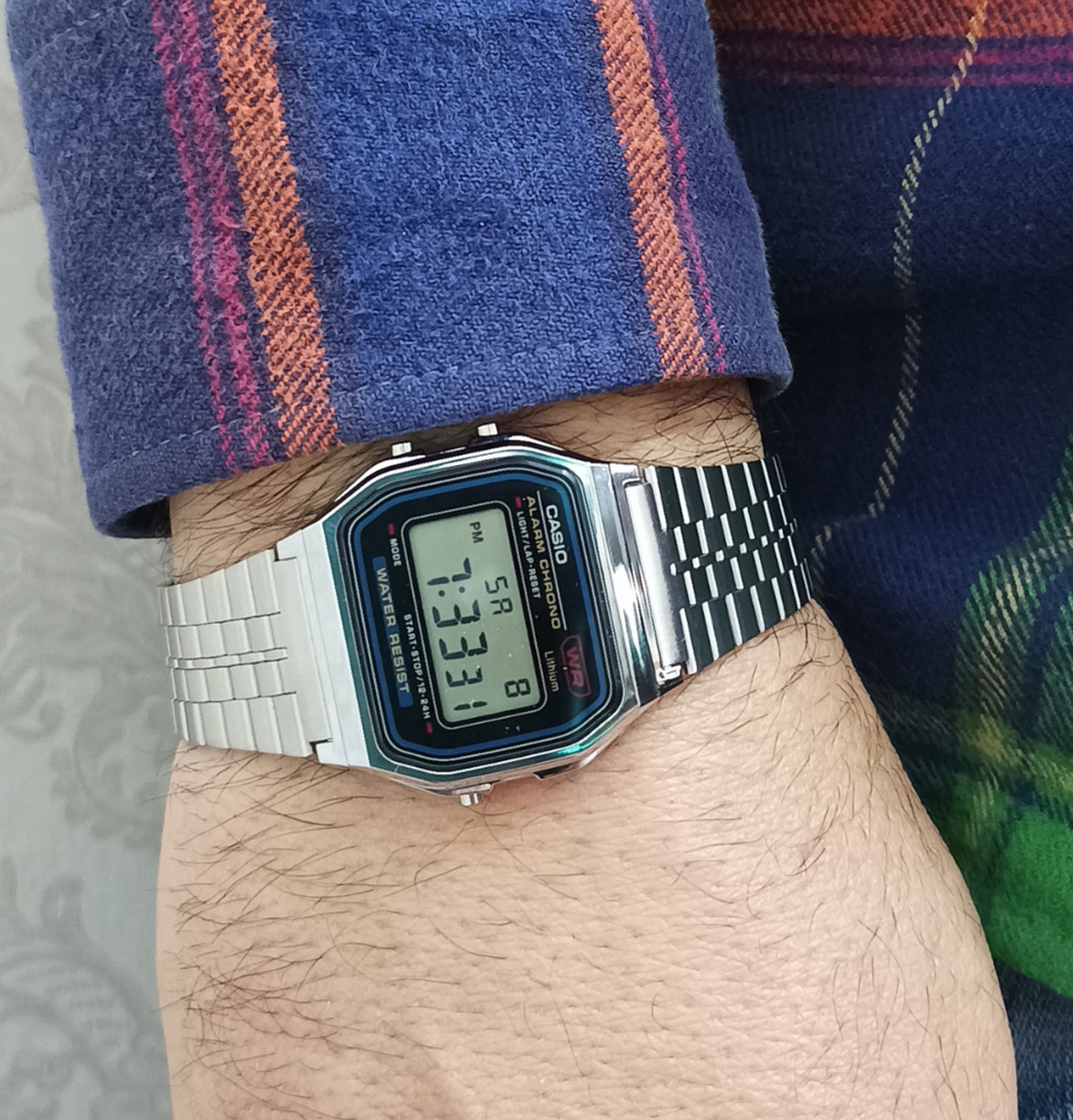 ساعت مچی مردانه کاسیو casio اورجینال مدل A159W-N1DF