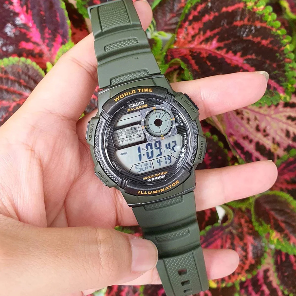 ساعت مچی مردانه کاسیو casio اورجینال مدل AE-1000W-3AVDF