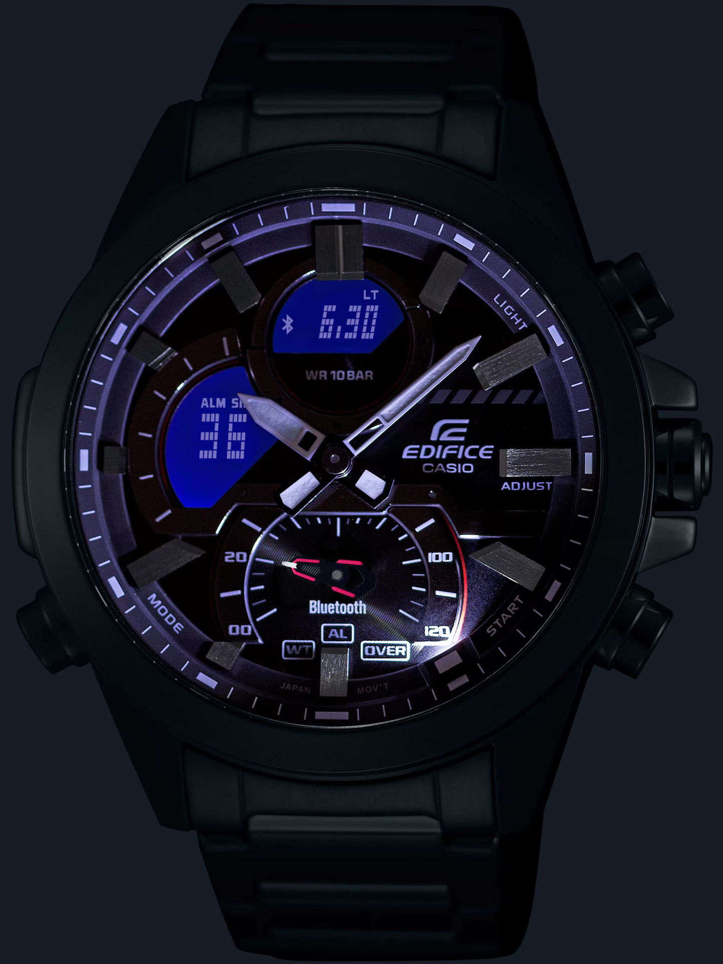 ساعت مچی مردانه کاسیو ادیفایس casio edifice اورجینال مدل ECB-30D-1ADF