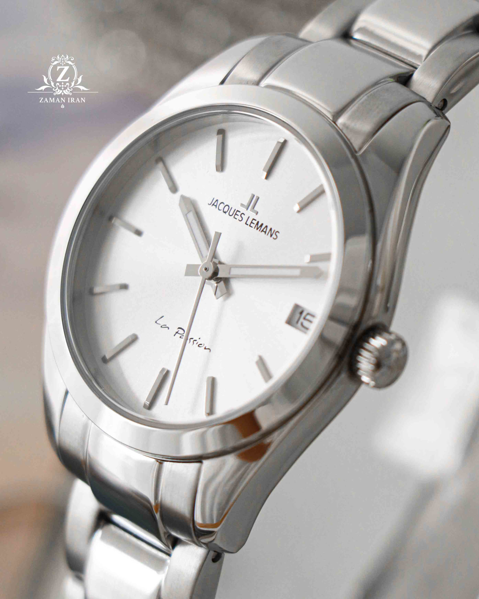 ساعت مچی زنانه ژاک لمنز jacques lemans اورجینال مدل 1-2084D*