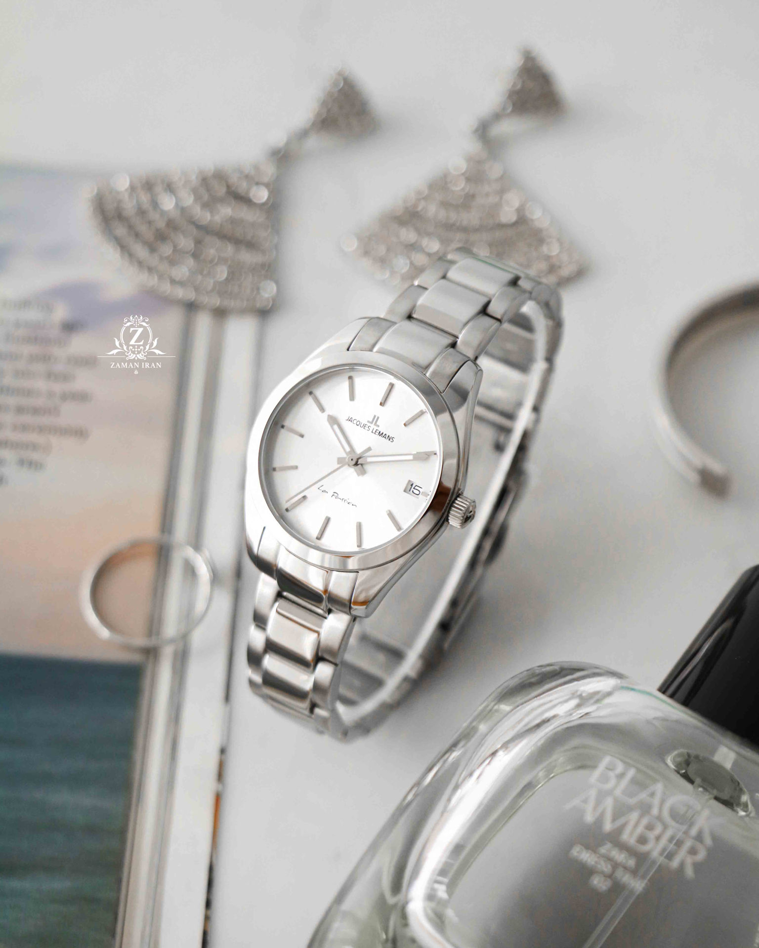 ساعت مچی زنانه ژاک لمنز jacques lemans اورجینال مدل 1-2084D*