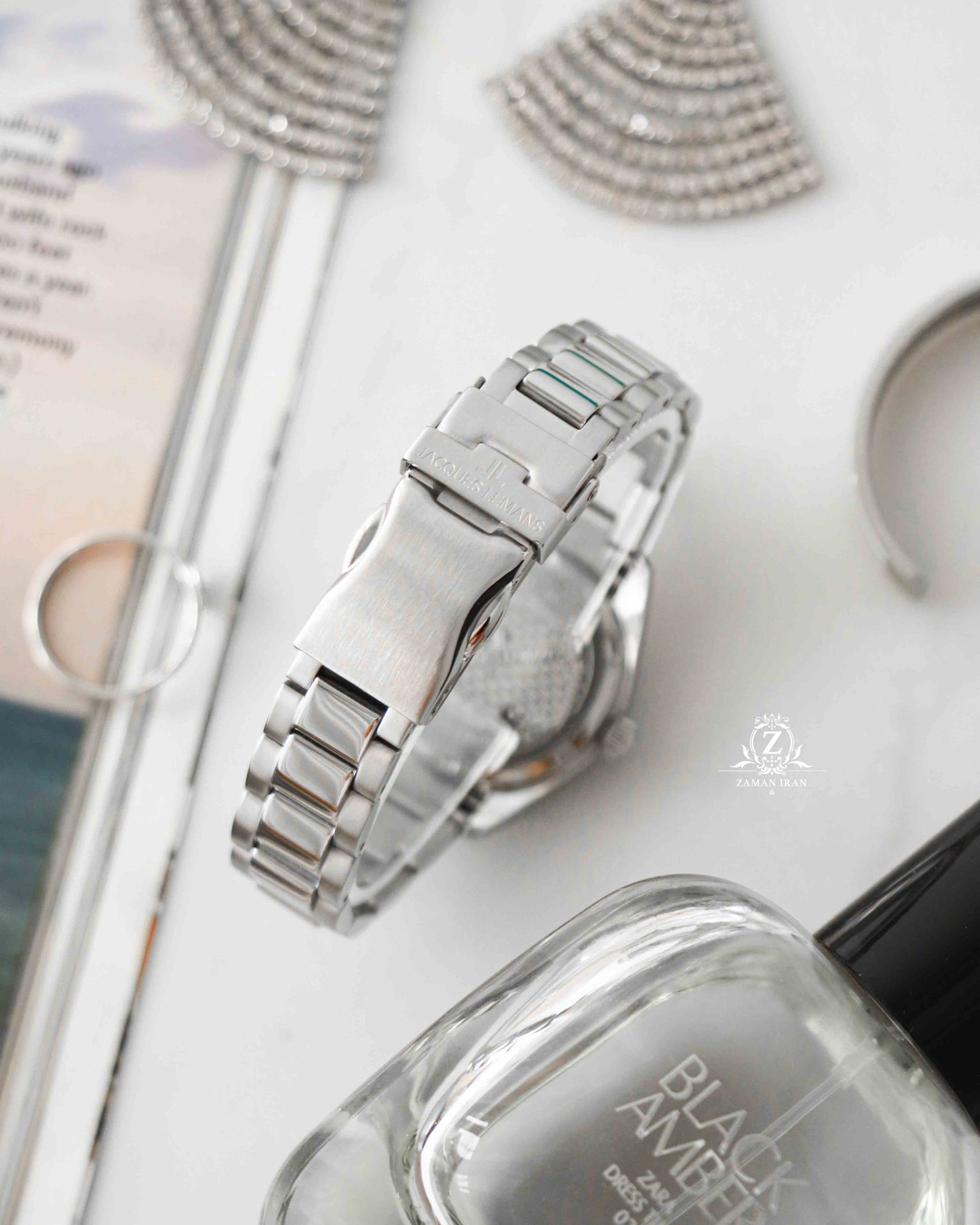 ساعت مچی زنانه ژاک لمنز jacques lemans اورجینال مدل 1-2084D*