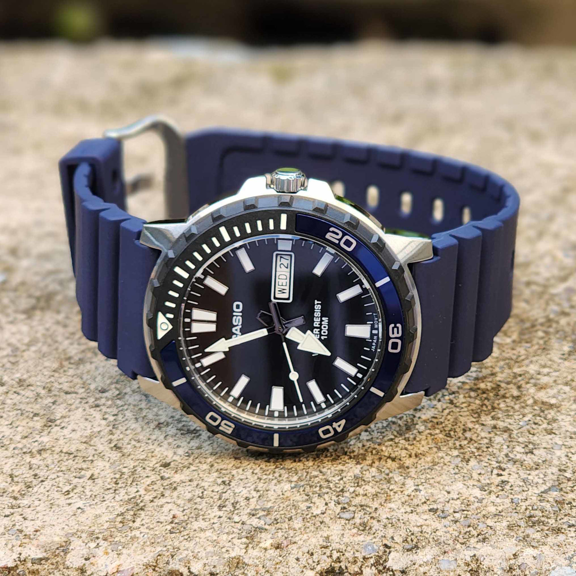 ساعت مچی مردانه کاسیو casio اورجینال مدل MTD-125-2AVDF