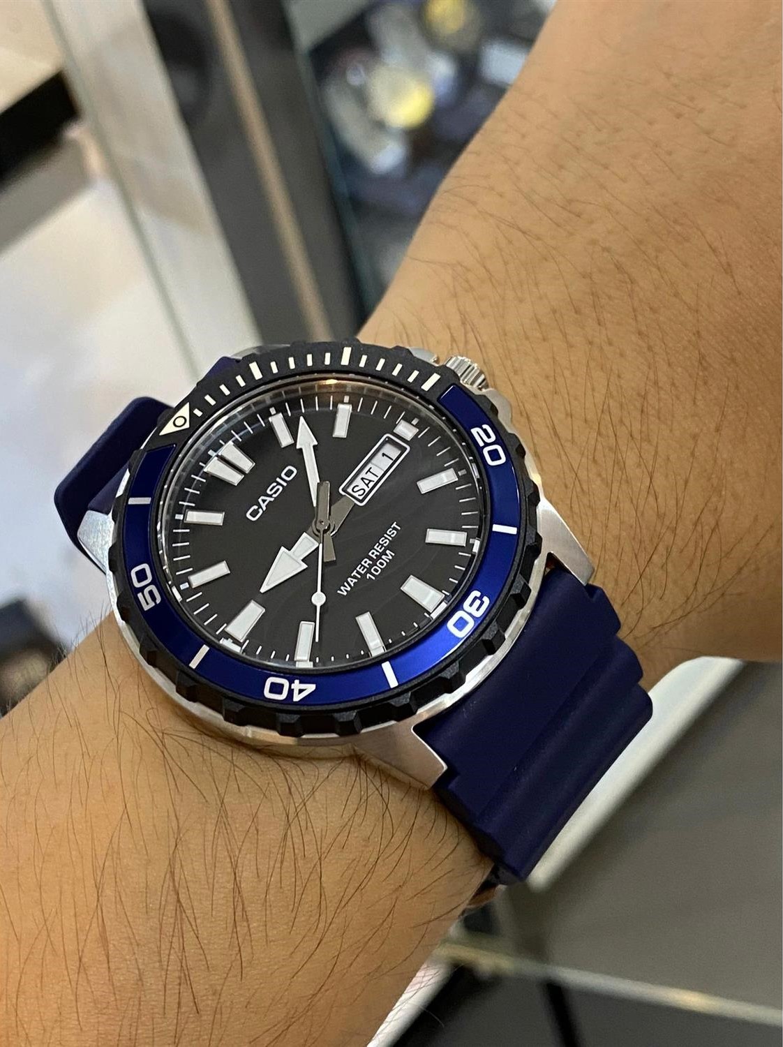 ساعت مچی مردانه کاسیو casio اورجینال مدل MTD-125-2AVDF
