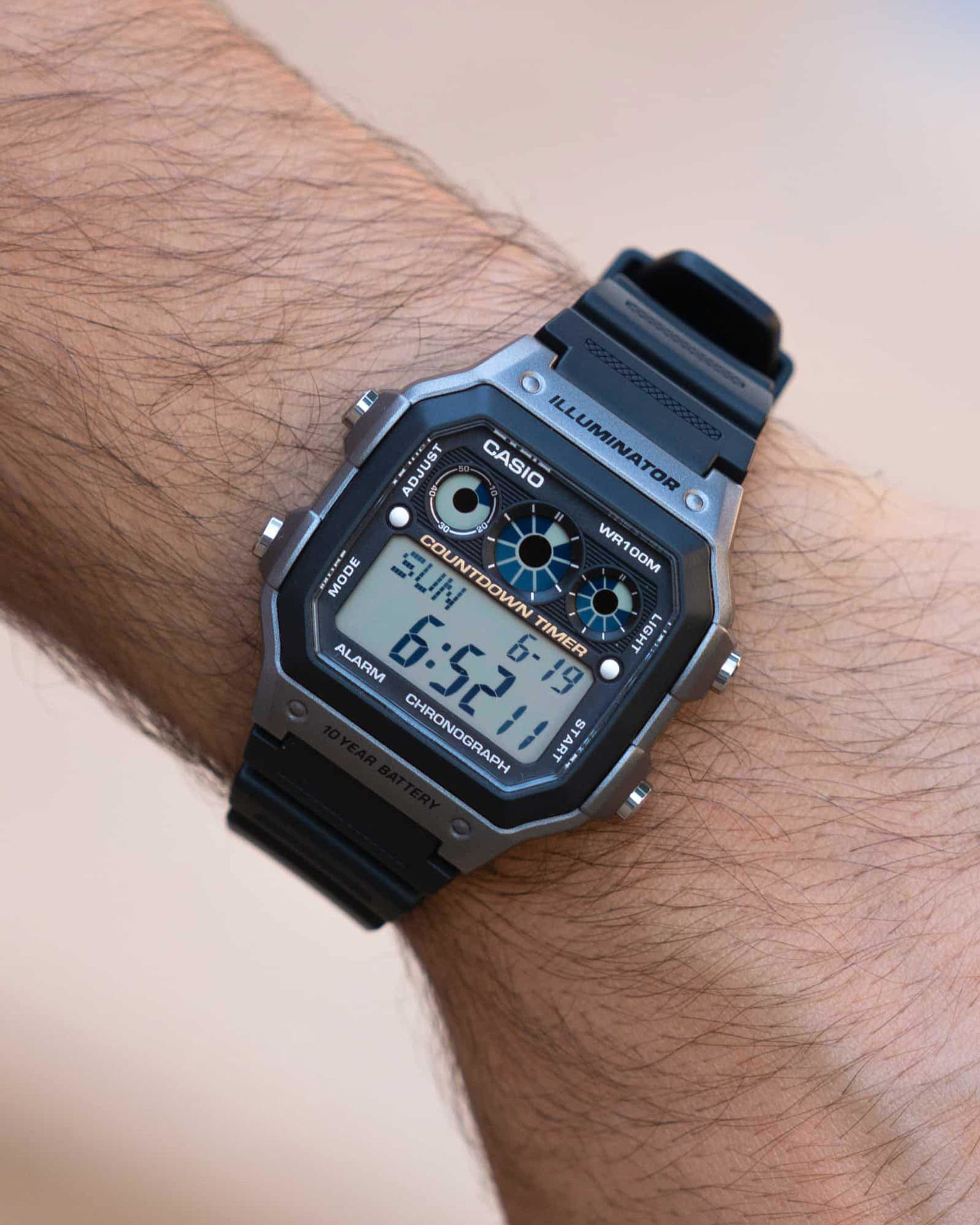 ساعت مچی مردانه کاسیو casio اورجینال مدل AE-1300WH-8AVDF