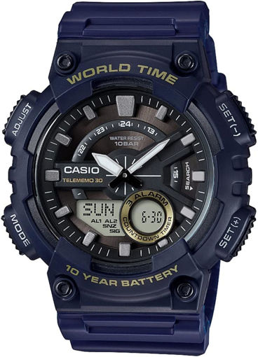 ساعت مچی مردانه کاسیو casio اورجینال مدل AEQ-110W-2AVDF