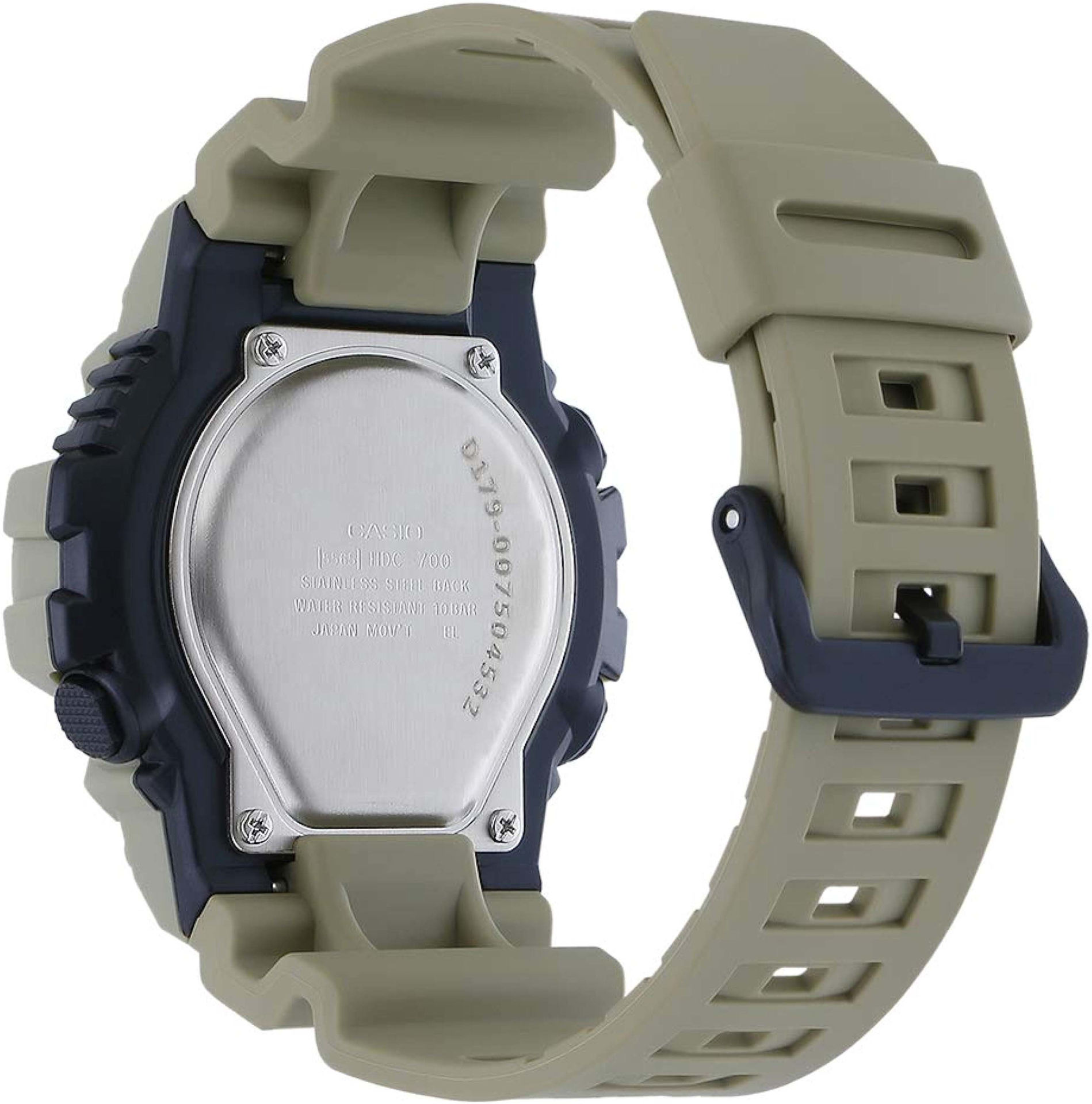 ساعت مچی مردانه کاسیو casio اورجینال مدل HDC-700-3A3VDF