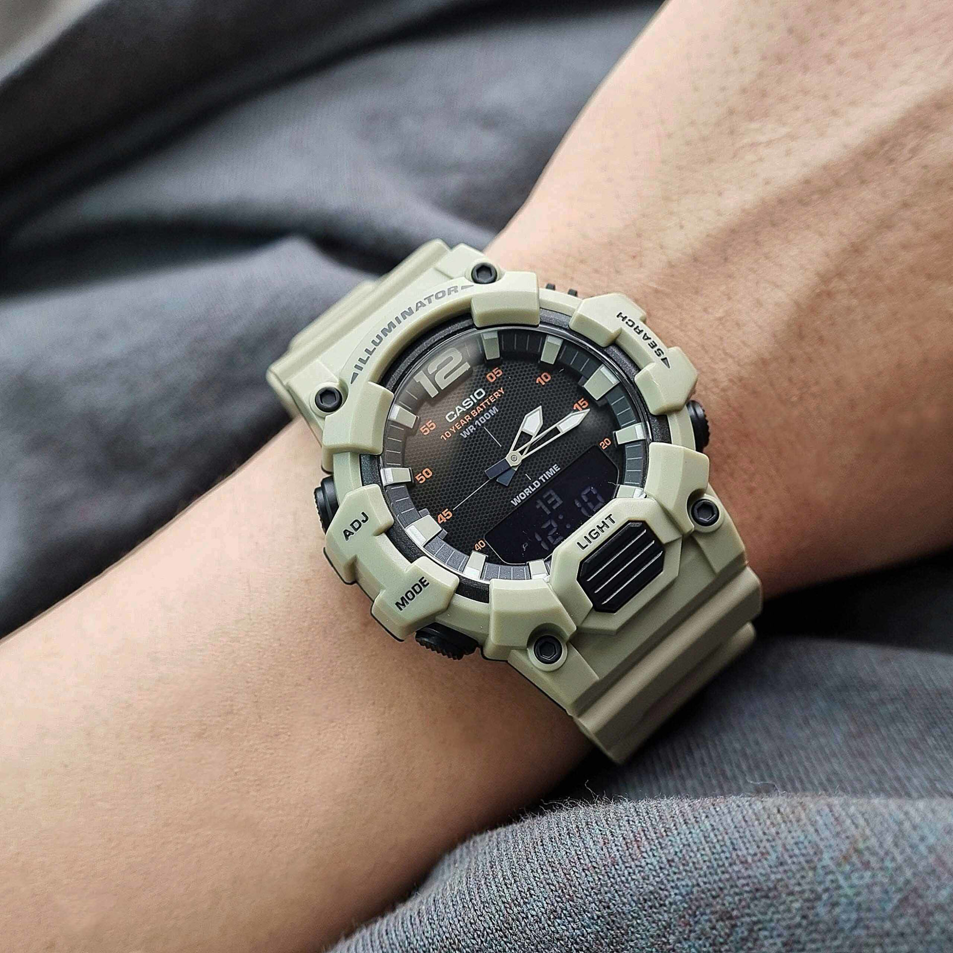 ساعت مچی مردانه کاسیو casio اورجینال مدل HDC-700-3A3VDF