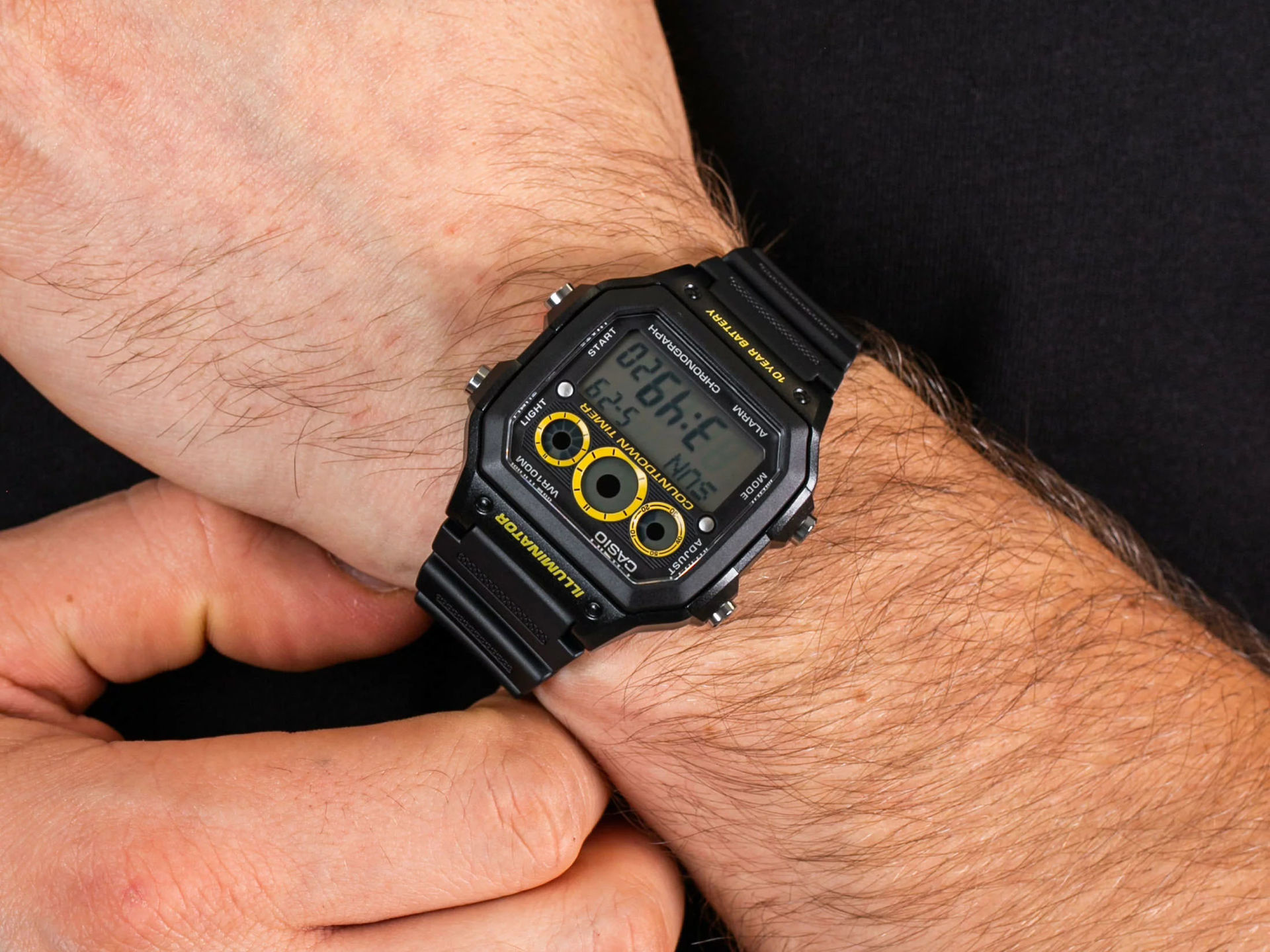 ساعت مچی مردانه کاسیو casio اورجینال مدل AE-1300WH-1AVDF