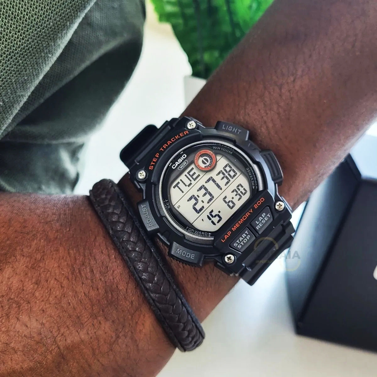 ساعت مچی مردانه کاسیو casio اورجینال مدل WS-2100H-1AVDF