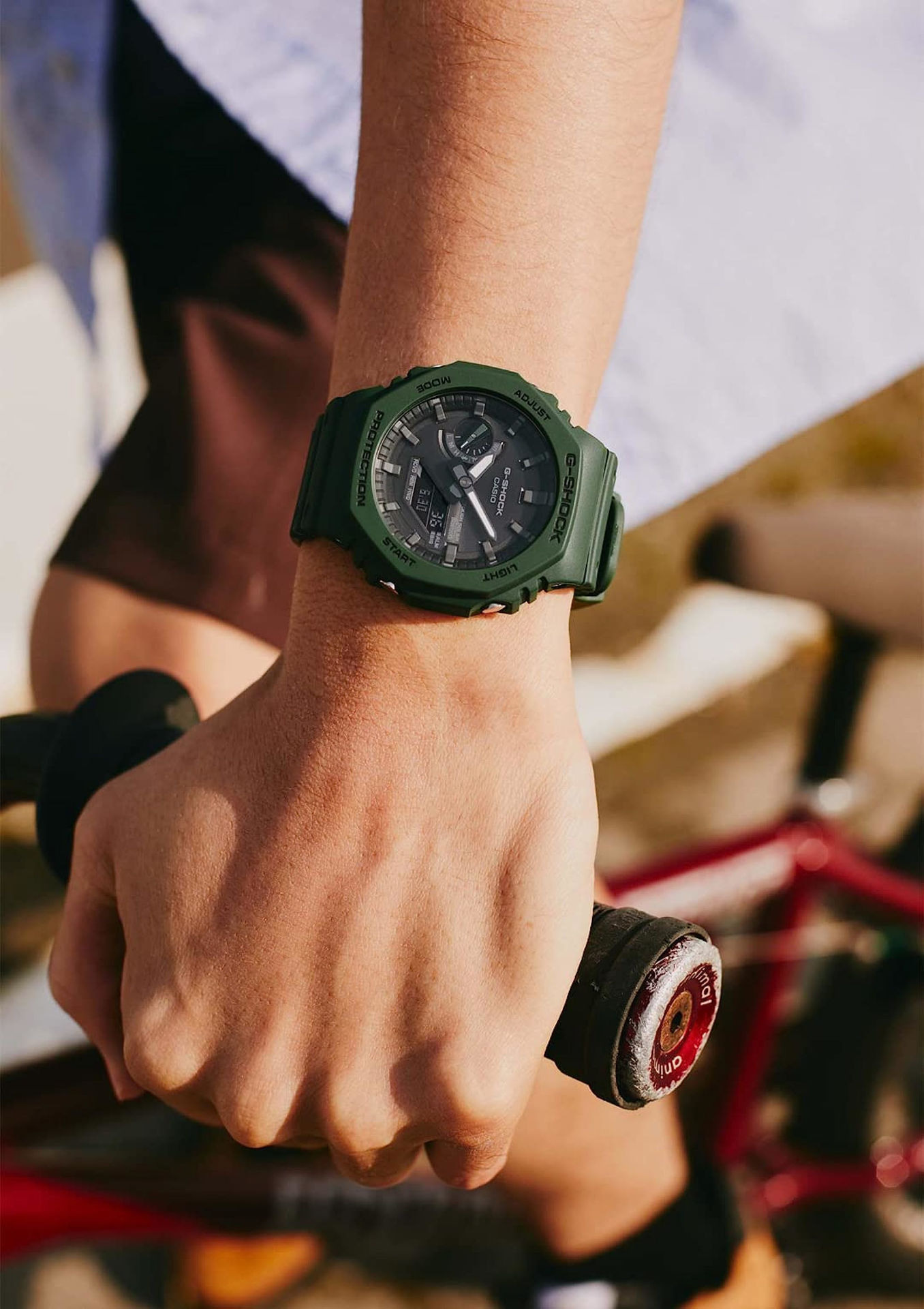 ساعت مچی مردانه کاسیو casio اورجینال مدل GA-B2100-3ADR