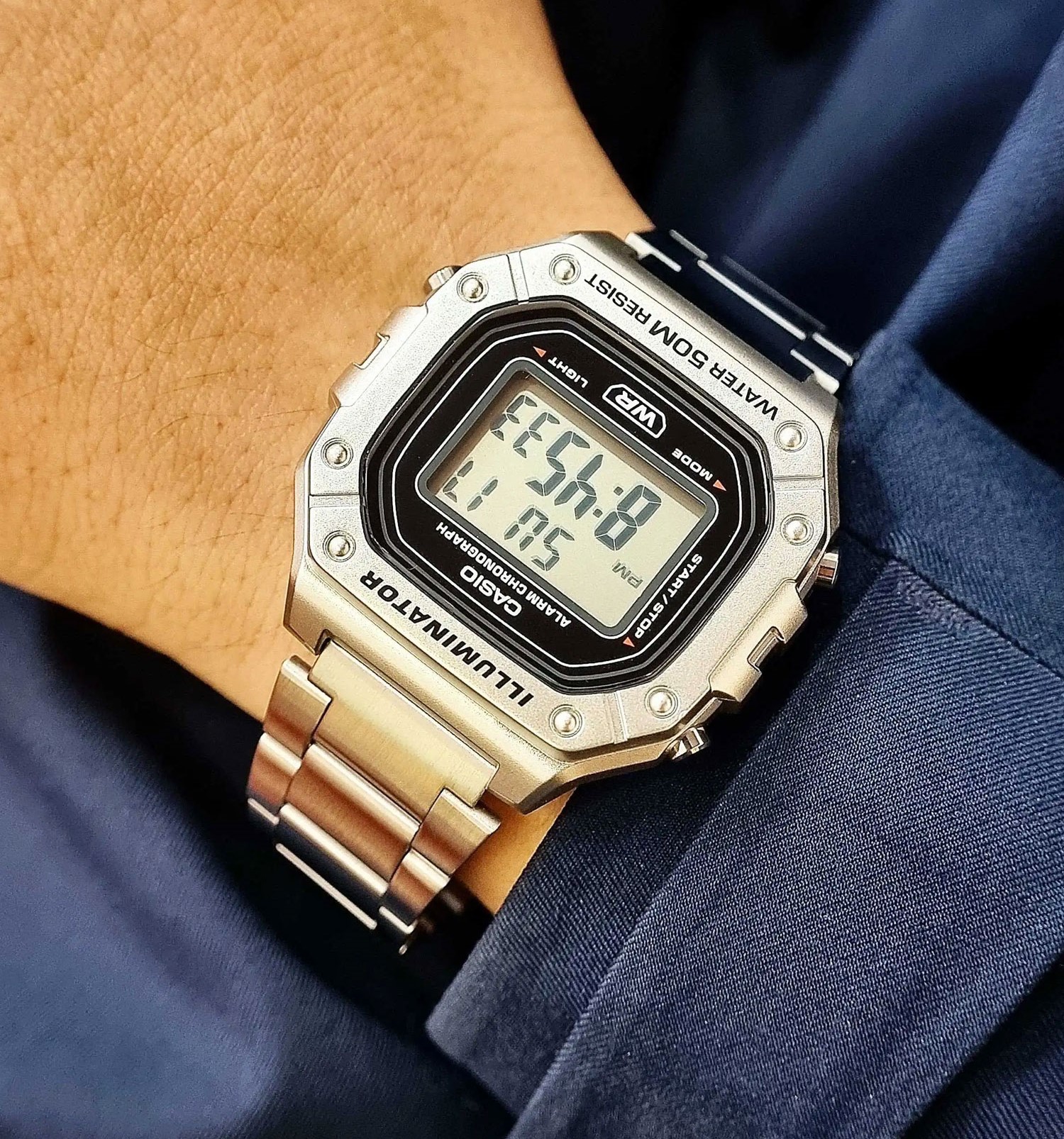 ساعت مچی مردانه کاسیو casio اورجینال مدل W-218HD-1AVDF