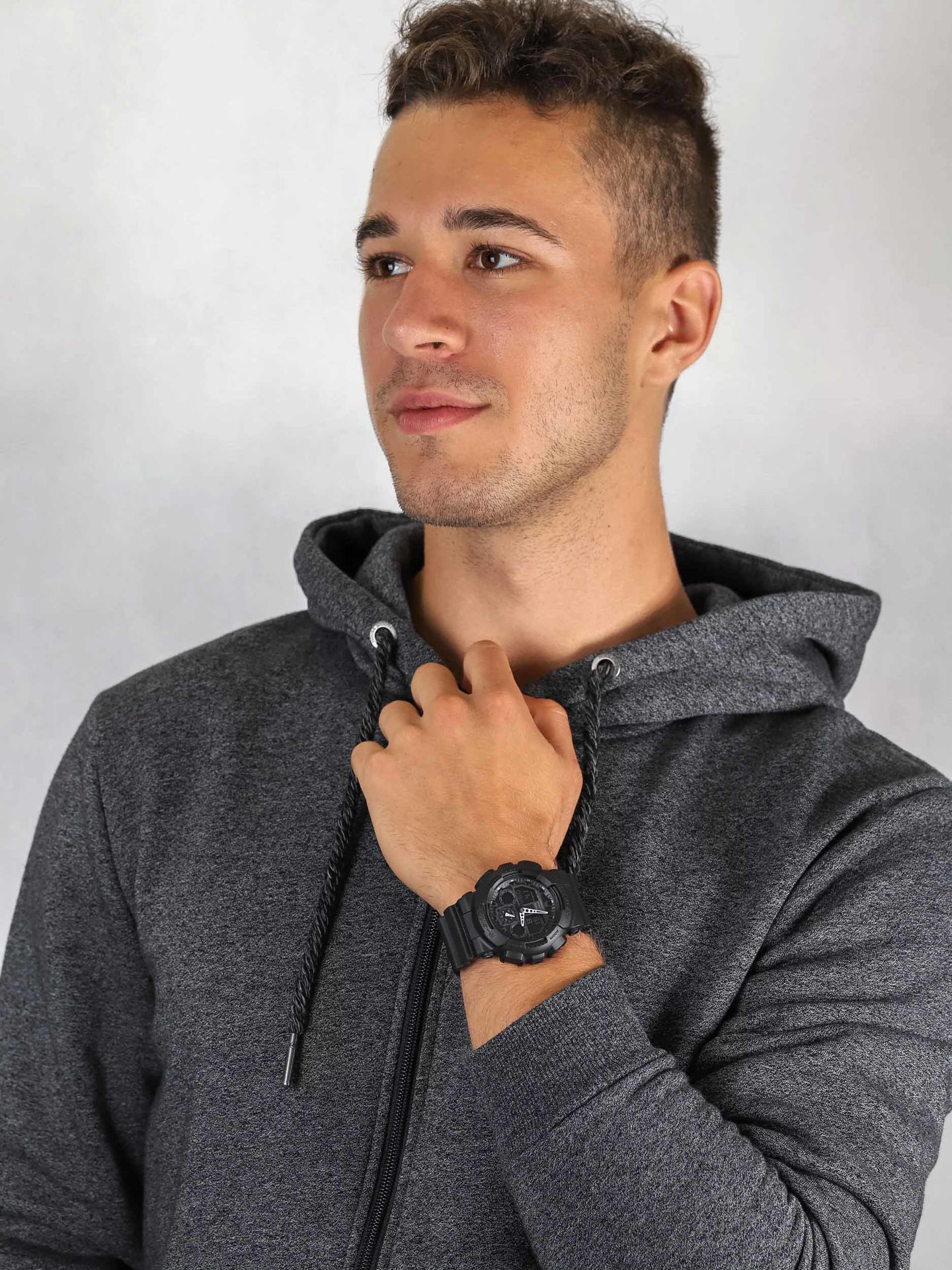 ساعت مچی مردانه کاسیو casio اورجینال مدل GA-100-1A1DR
