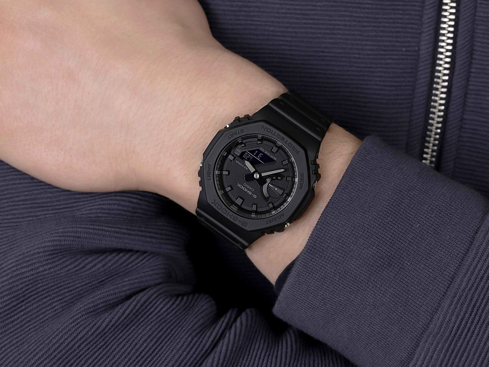 ساعت مچی مردانه کاسیو casio اورجینال مدل GA-2100-1A1DR