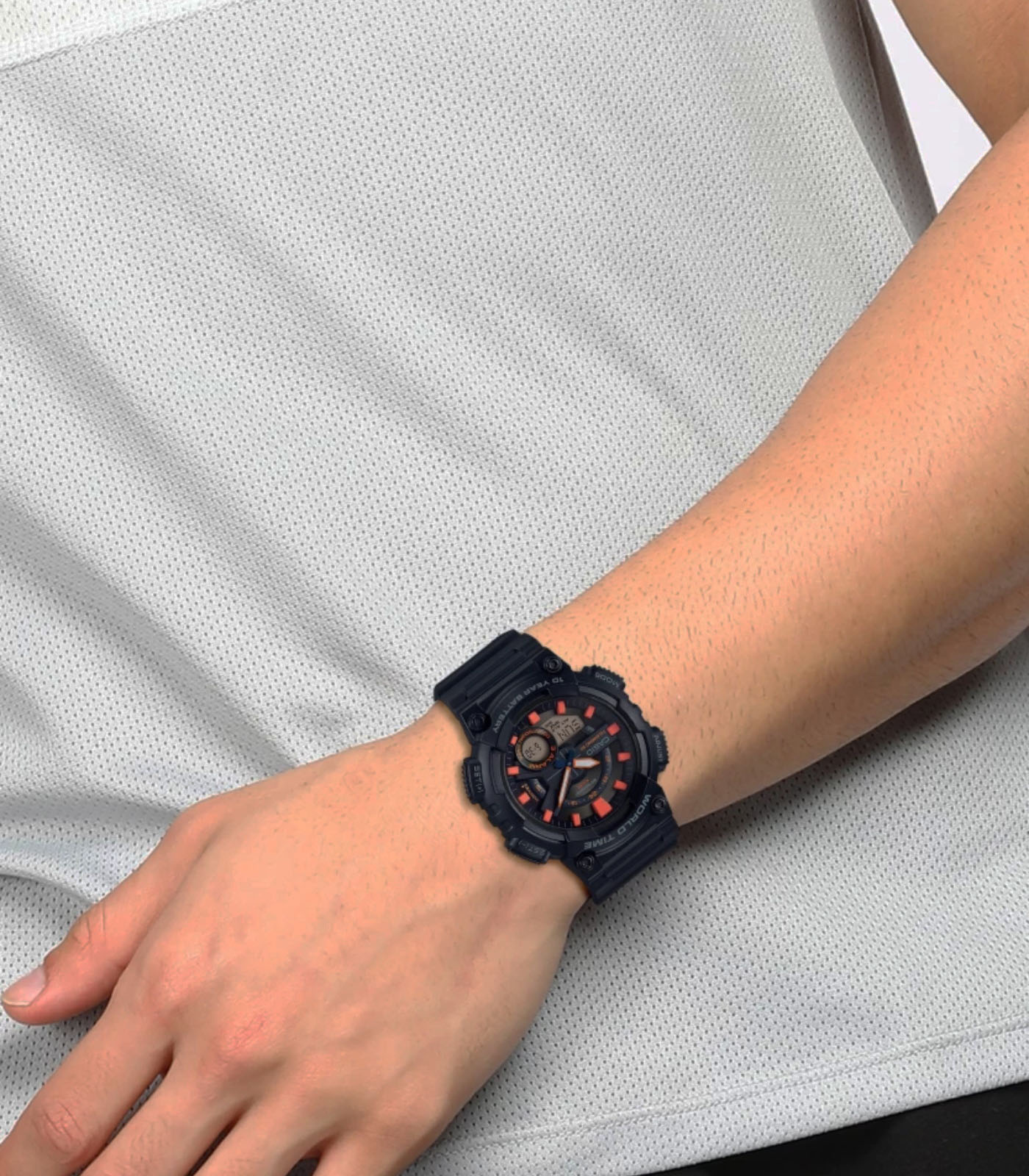 ساعت مچی مردانه کاسیو casio اورجینال مدل AEQ-110W-1A2VDF