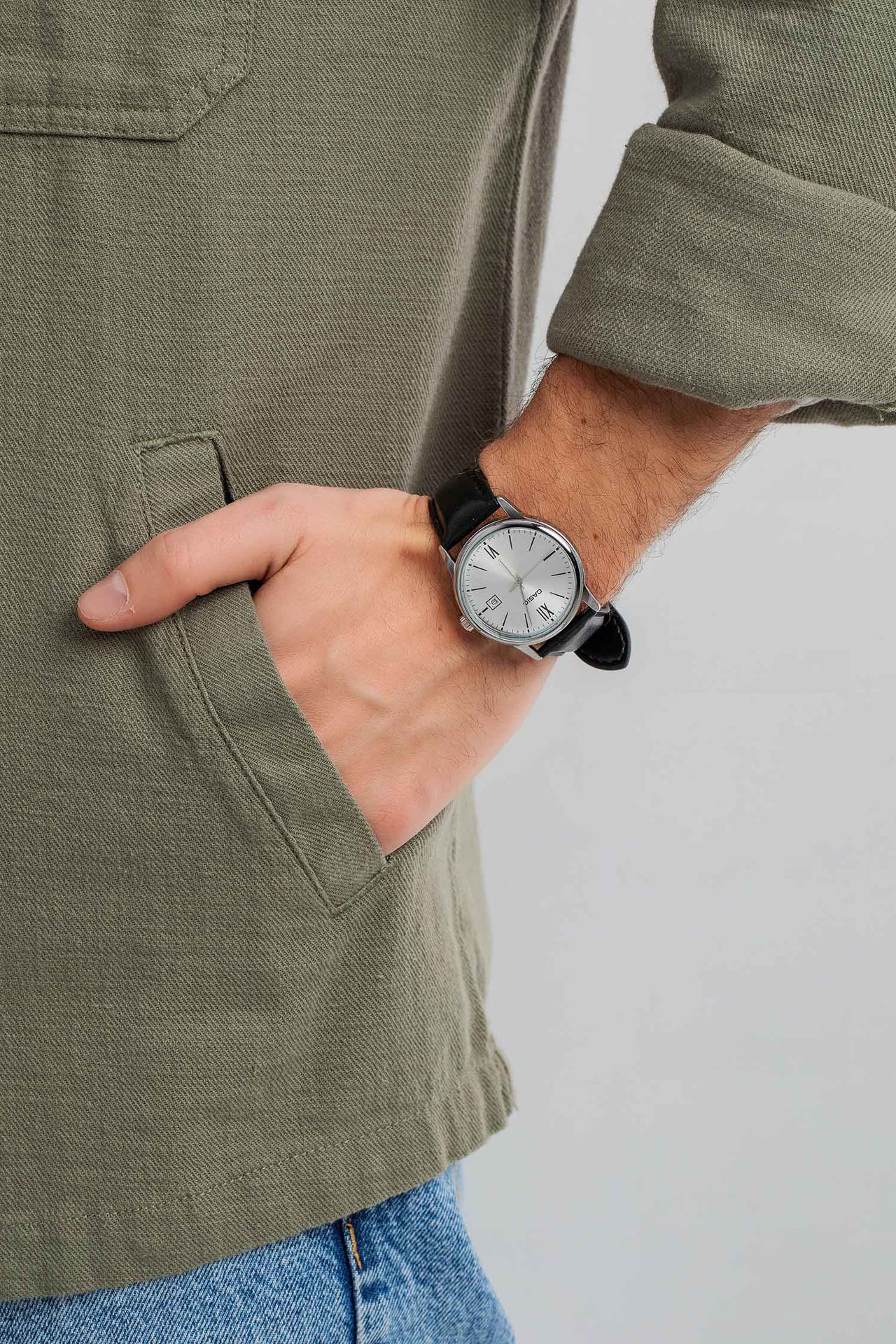 ساعت مچی مردانه کاسیو casio اورجینال مدل MTP-V002L-7B3UDF