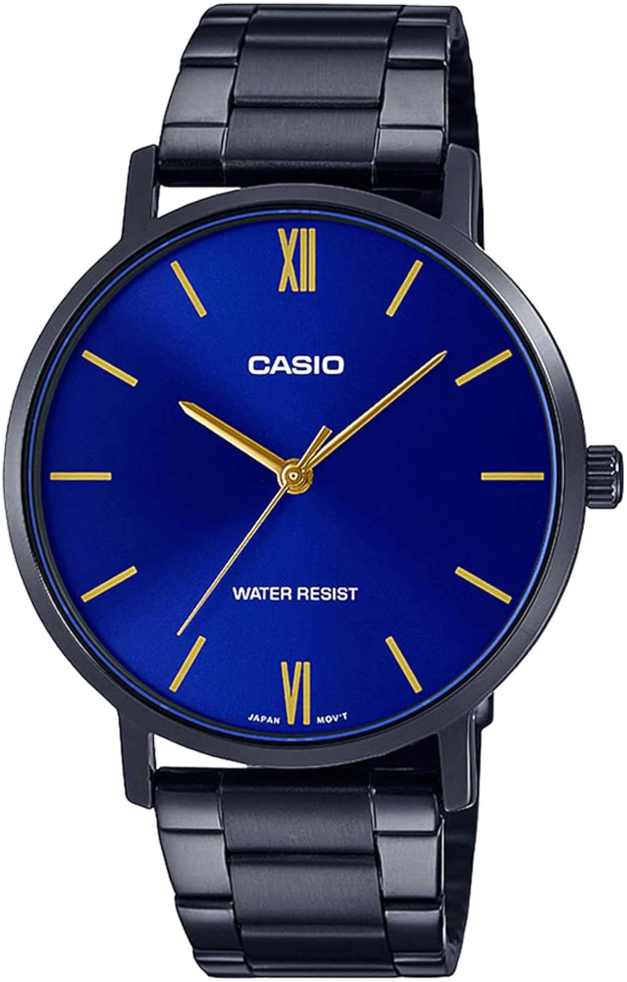 ساعت مچی مردانه کاسیو casio اورجینال مدل MTP-VT01B-2BUDF