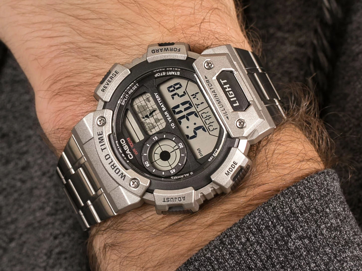 ساعت مچی مردانه کاسیو casio اورجینال مدل AE-1400WHD-1AVDF