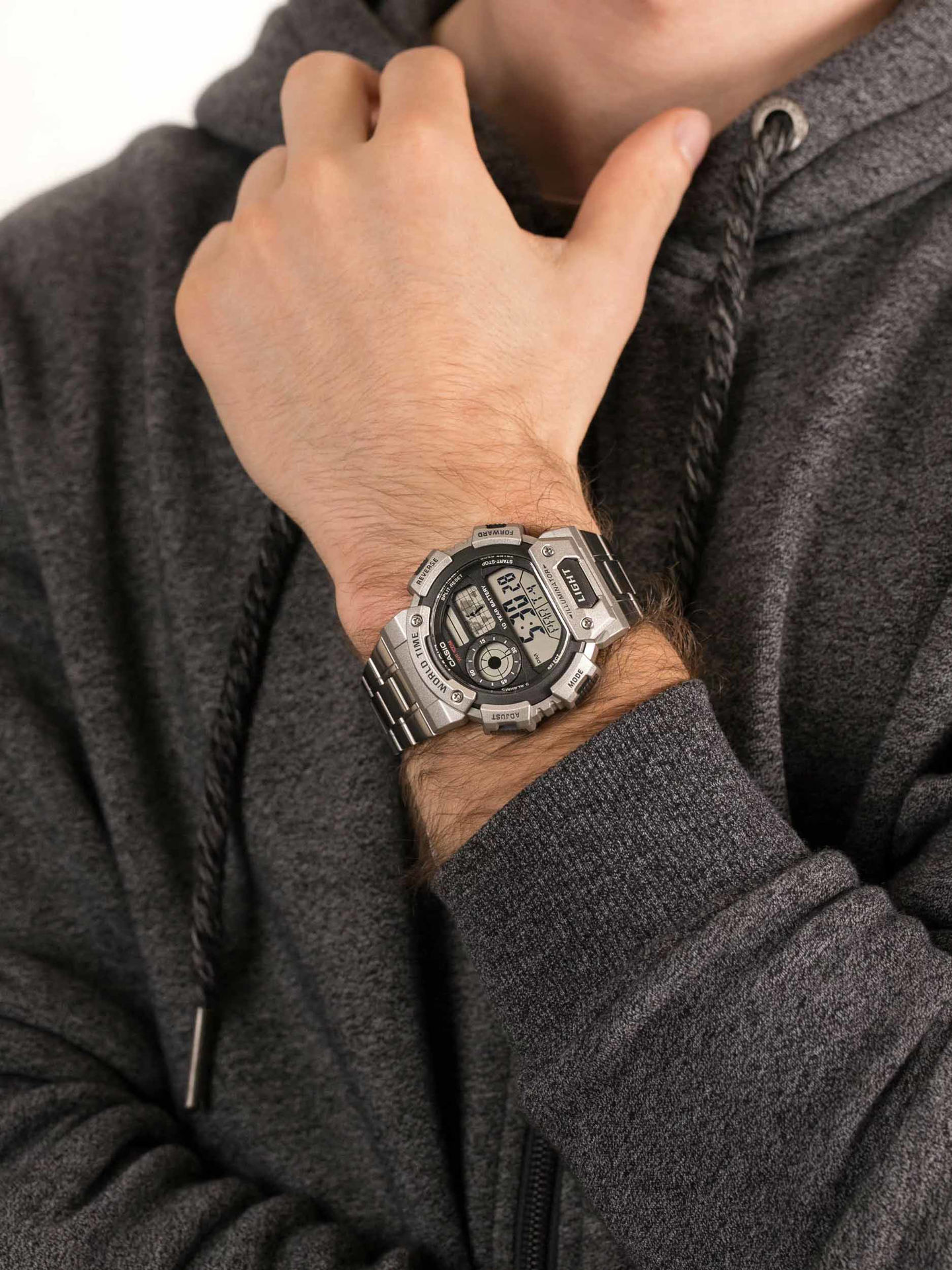 ساعت مچی مردانه کاسیو casio اورجینال مدل AE-1400WHD-1AVDF