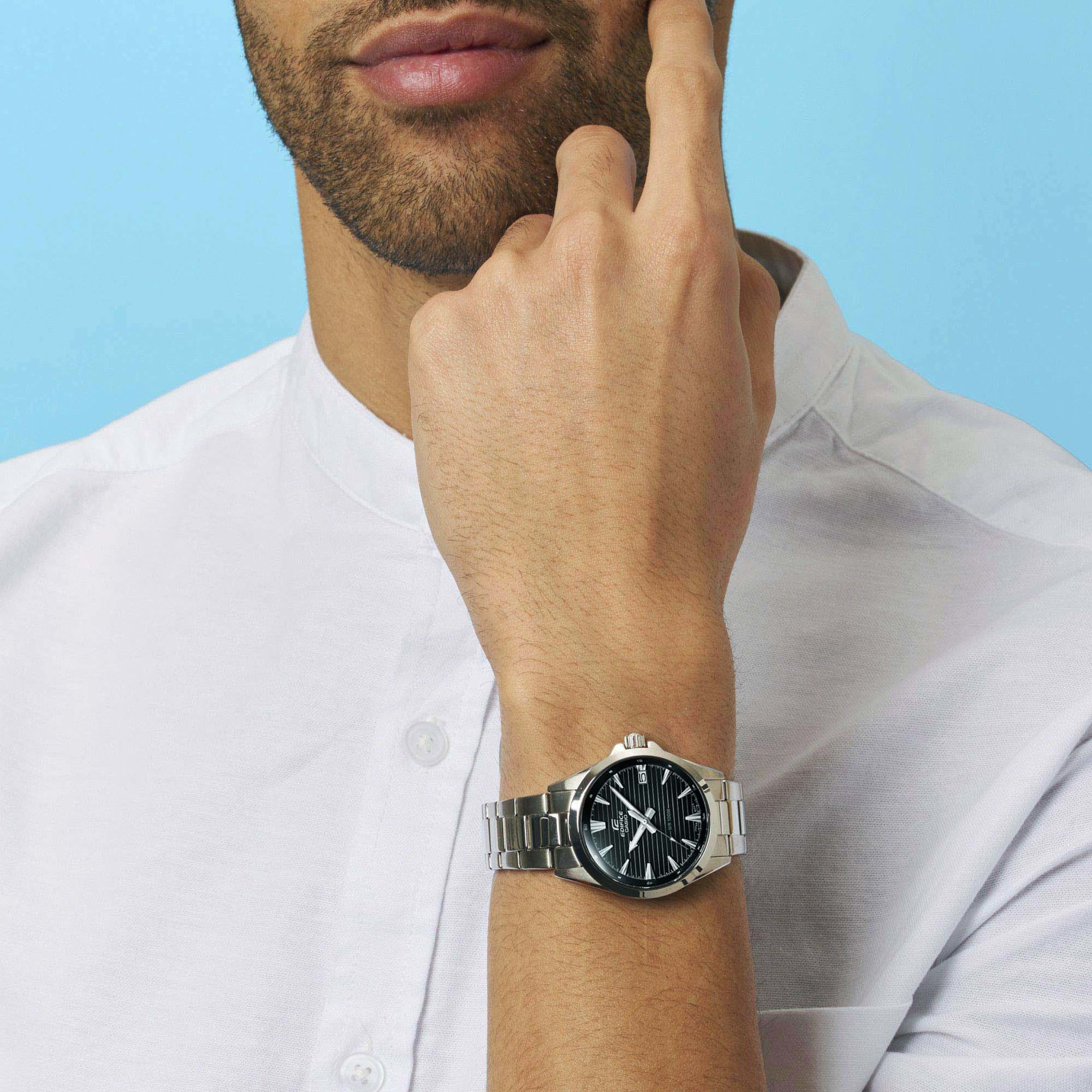 ساعت مچی مردانه کاسیو casio اورجینال مدل EFV-140D-1AVUDF