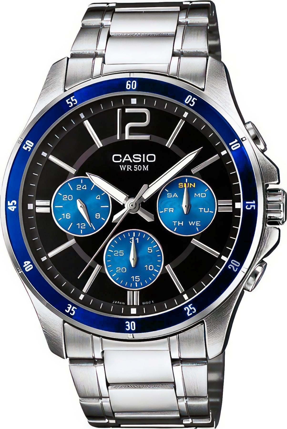 ساعت مچی مردانه کاسیو casio اورجینال مدل MTP-1374D-2AVDF