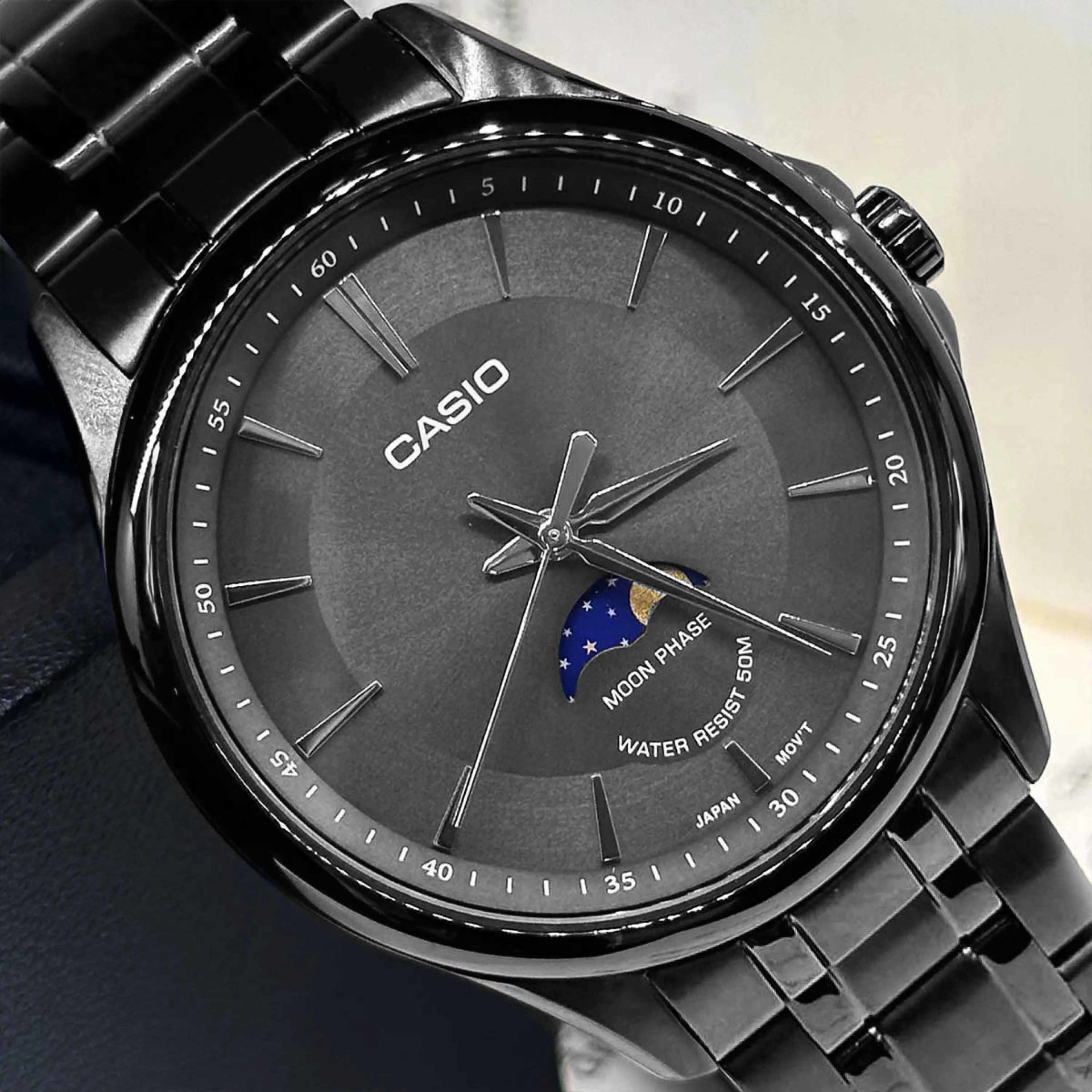 ساعت مچی مردانه کاسیو casio اورجینال مدل MTP-M100B-1AVDF