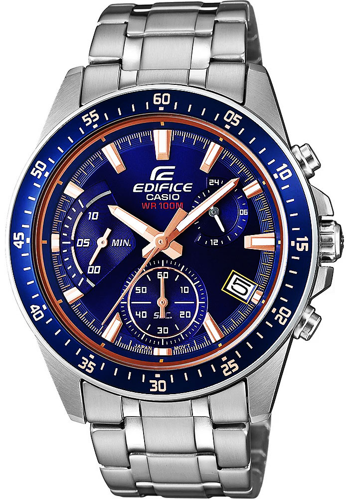 ساعت مچی مردانه کاسیو ادیفایس casio edifice اورجینال مدل EFV-540D-2AVUDF