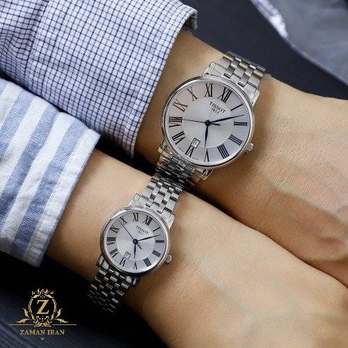 ساعت مچی ست مردانه و زنانه تیسوت Tissot اورجینال مدل T122.410.11.033.00