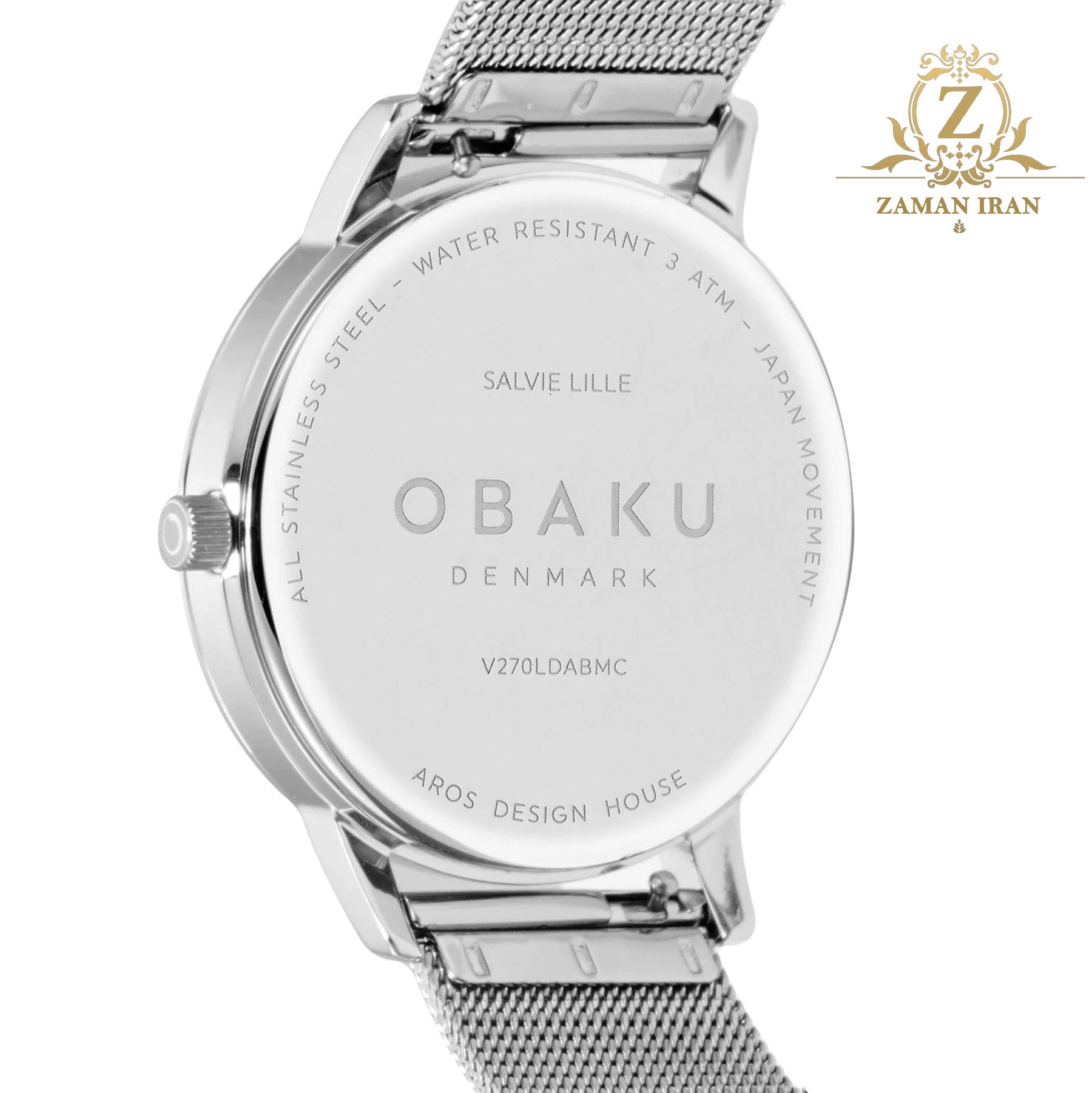 ساعت مچی زنانه اوباکو Obaku اورجینال مدل  V270LDABMC